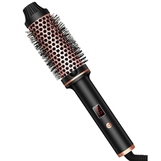 Thermal Brush 1.5 Inch Heated Curling Brush – Effortlessly Create Curls and Volume